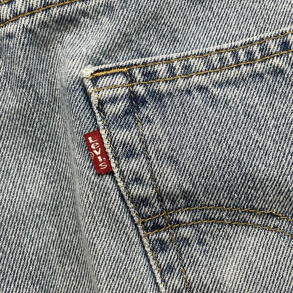 Vintage Levis 550 Jeans Mens 36x30 Blue Relaxed Fit Straight Leg Red Tab 90s - Picture 8 of 15